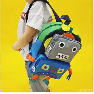 兒童包包2-4嵗幼兒園包包男女機器人書包嬰兒玩具包包