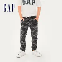 在飛比找蝦皮商城優惠-Gap 男童裝 工裝口袋棉褲-迷彩色(540236)