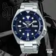 SEIKO 精工5 Sports 系列機械錶-藍x銀/42.5mm(4R36-07G0B SRPD51K1)
