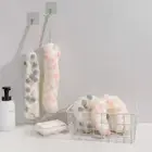 Strap Mesh Back Scrubber Shower Loofahs Bath Brush