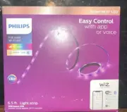 Philips Hue 6.5 ft. Smart Plug-in Color - Tunable White Dimmable Wi-Fi Wiz