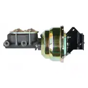 LEED Brakes -G81 8 inch dual power booster, 1-1/8 inch bore master - Zinc