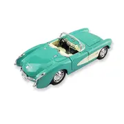 Maisto Licensed 1:24 Scale Chevrolet Corvette 1957 Diecast Model Car Aqua