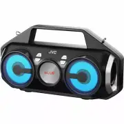 JVC Portable Wireless Bluetooth Speaker FM Radio AUX USB/microSD Rechargeable
