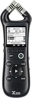 Xvive - XV1-R Digital Handheld Recorder with Integrated Microphones - WAV Recording Mono Stereo