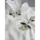 2023新款高端女裝輕奢高級感新中式國風改良旗袍白色連衣裙子夏季