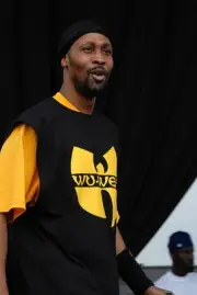 Rapper RZA of Wu-Tang Clanper forms onstage Virgin Festival By Vir- Old Photo