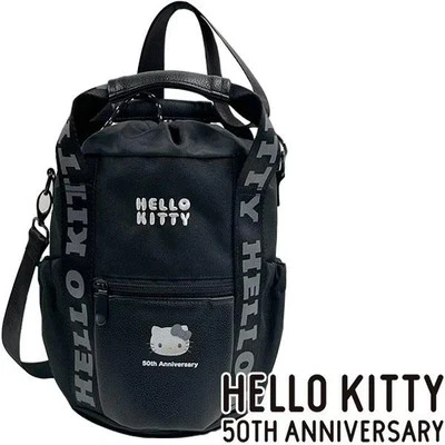 Hello Kitty Golf Shoulder Bag 50th Anniversary Lynx SR1427BK-6 Japan