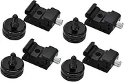 LIFKICH 8pcs Set Hot Shoe Mount Adapter for DSLR Cameras Cold Shoe Flash Stand Tripod Screw