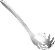 GRIRIW Noodle Spoon Utensil Stainless Steel Pasta Server Kitchen Strainer Noodles Colander