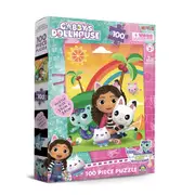 100pc Crown Gabby's Dollhouse Kids/Children's Jigsaw Puzzle Set 3y+ 28cm x 38cm