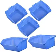jojofuny Parts Storage Box 5pcs Overhead Storage Bins Craft Organizer Organizer Shelves for Home Office