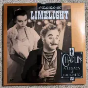 LIMELIGHT (1952) Charlie Chaplin, Buster Keaton, CBS-Fox Laserdisc *NEW, SEALED*