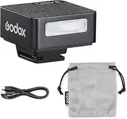 Godox iM20 Mini Flash for Canon, Sony, Fuji, Nikon, Panasonic, Olympus, Pentax, 3s Charging Time, About 440 Flash Times, Lightweight Portable Mini Camera Flash