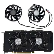 For XFX R9 370 380 380X R7 370 360 QICK Pair Cooling Fans of FDC10U12S9-C Part
