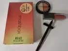 SMASHBOX ABLAZE EYE & LIP SET ABLAZE SHADOW RUST FUND LIPSTICK FISHNET LINER NIB