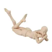 Flesh-color Skin Color Female 6inches Action Figure Model Pose-able Doll Toys