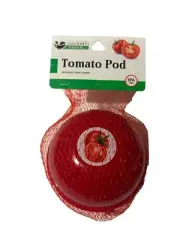 New Brite Concepts Tomato Keeper Storage Container Pod - Dishwasher Safe - Store