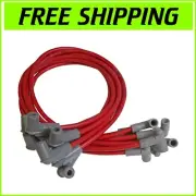 MSD 8.5mm Red Superconductor Spark Plug Wires - Chevy Small Block Performance