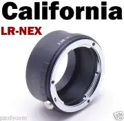 LR to NEX Leica R Lens to Sony E Mount Adapter NEX-VG10 NEX-F3 NEX-3N NEX-C3 5N