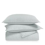 Sky Pickstitch Coverlet Set, King - Exclusive