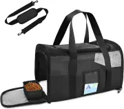 Refrze Pet Carrier Airline Approved, Cat Carriers for Medium Cats Small Cats, So