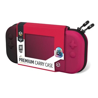 Powerwave Premium Carry Case for Nintendo Switch 2 - Midnight Ruby