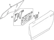 Genuine Nissan Window Regulator 80774-6GP1A