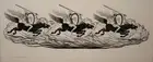 The Valkyries Ride : Gustaaf van de Wall : 1911 : Art Print