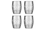 LIBBEY TIKI DOUBLE OLD FASHIONED GLASS 470ml - Set of 4
