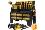 HORUSDY 140Pcs Magnetic Screwdriver Set Hex Keys Magnetizer Demagnetizer DIY