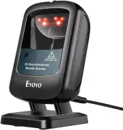 2D Hands Free Barcode Scanner Omnidirectional USB Wired Desktop Barcode
