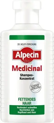Alpecin Medicinal Shampoo Concentrate Oily Hair - Shampoo for Greasy Hair - 200m