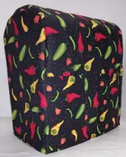 Hot Peppers Cover Compatible with Sunbeam Heritage Series 4.6qt Mixmaster
