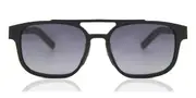 Ic! Berlin A0630 Ralphi Black-Rough Men's Sunglasses Black Size 50
