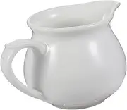 Amosfun Latte Art Cup Ceramic Sauce Dispenser Gravy Boat Restaurant Condiment Bowl