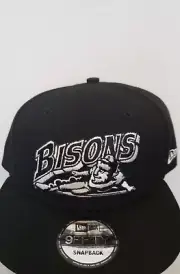 Buffalo Bisons Hat Cap Snapback Snap Back 9Fifty Black MiLB New Era