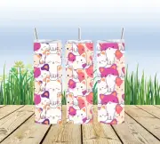 20 Oz. Stay Purr-fectly Hydrated with Your Personalized Cute Cats Tumbler