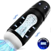 CyberSkin B-Warrior Sucking & Vibrating Auto Masturbator Rechargeable