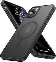 Noonin Strong Magnetic Case for iPhone 11 Pro，[Compatibility with MagSafe] Protective Shockproof Cover Phone Case for iPhone 11 Pro 5.8" (Black)
