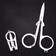 Portable Small Folding Scissors Pocket Cutter for Travel Crafts Emergency