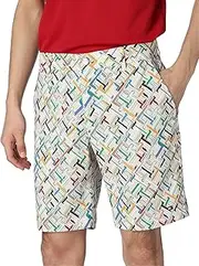 [Tommy Hilfiger] Men's TH Monogram Shorts, Sand Beige, XL