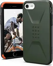 iPhone SE (3rd/2nd Gen) UAG Civilian Rugged Ultra-Thin Sleek Case - Olive