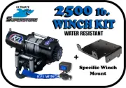 KFI 2500 lb. Winch Mount Kit '18-22 Can Am Commander Maverick Trail 700 800 1000