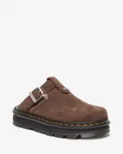 Dr. Martens Zebzag Mule WL Brown Bronx Suede 31938201