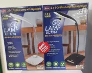 Go Lamp Ultra As Seen on TV Bright Cordless Light Lamp Bonus 2 Pack