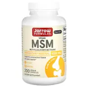 Jarrow Formulas, Vegan MSM, 1,000 mg, 200 Veggie Capsules