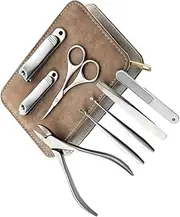 Healvian Elegant Nail Clipper Set 8-piece Manicure Tools Kit Nail File Clipper