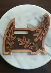 Tooled leather Pickguard for Fender Telecaster