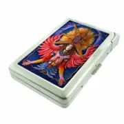 Culture Art Em2 Cigarette Case with Built in Lighter Metal Wallet